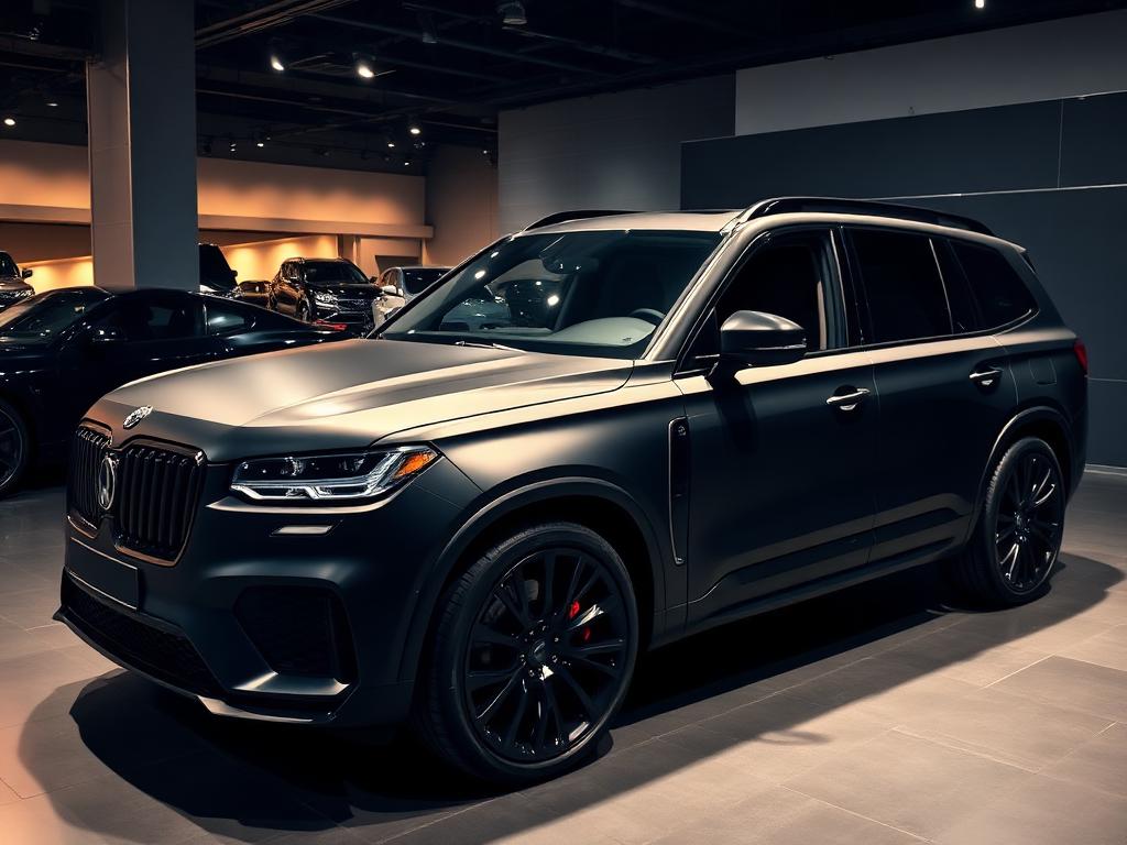 SUV Black Matte — Envelopamento executado pela Darley em Belém do Pará